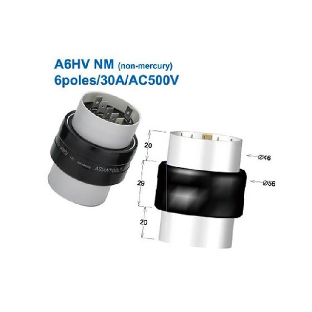 台湾AsianTool A6HV NM旋转式连接器